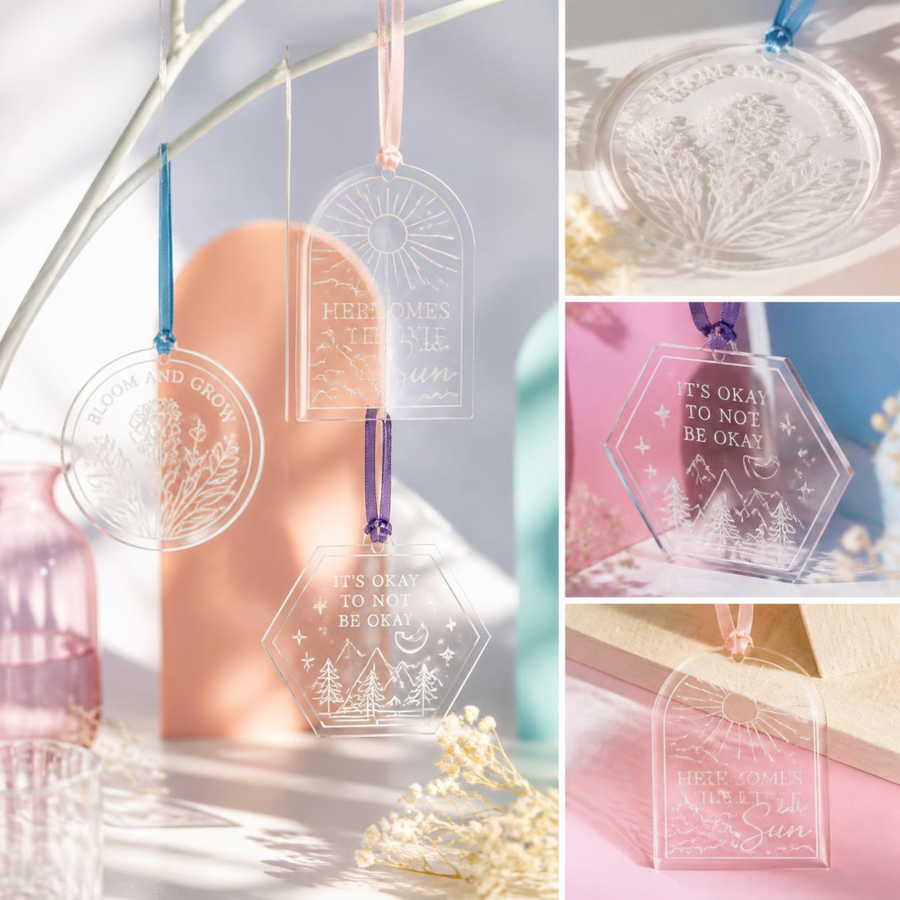 Engraved acrylic