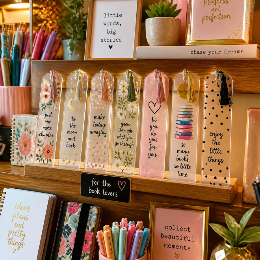 Bookmarks worth keeping long after the last page.