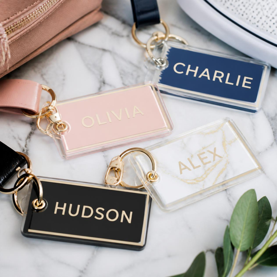 Tags that stand out wherever they travel.